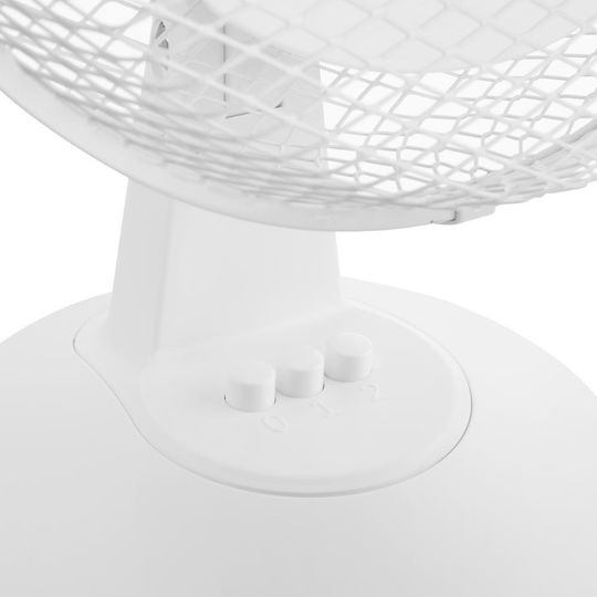 Sencor Επιτραπέζιος Ανεμιστήρας 25W Διαμέτρου 23cm Λευκός