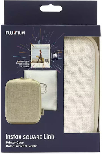 Fujifilm Beutel Kamera Square Link Printer Case Beige