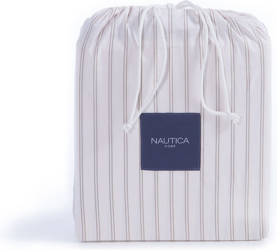 Nef-Nef Homeware Nautica Coast Υπέρδιπλο 160x200+35εκ. με Λάστιχο Nef-Nef Homeware Nautica Coast Υπέρδιπλο 160x200+35εκ. με Λάστιχο