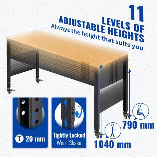 Vevor Bancă Rezistență 720kg 51x104x122cm SMKDJGZTDLZOCPPQ6V2