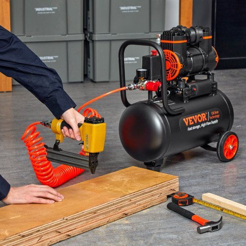 Vevor Κομπρεσέρ Αέρος 70dB με Ισχύ 1.2hp και Αεροφυλάκιο 18lt
