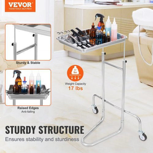 Vevor Τροχήλατο Τραπεζάκι Nursing with Adjustable Height SYSTCECKFSS2HAV26V0