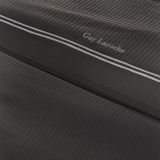Guy Laroche Сет Чаршафи 270x280см. Nice Anthracite/silver 4бр