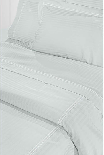 Guy Laroche Nice Σετ Σεντόνια King Size 270x280εκ. Moonlight/silver (4τμχ)