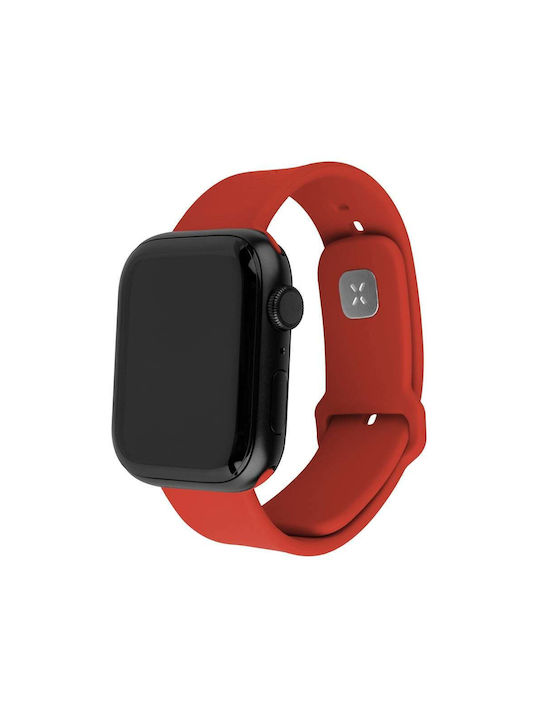 Fixed Sporty Armband Rot (Apple Watch 44/45/46mm/Ultra 49mm)