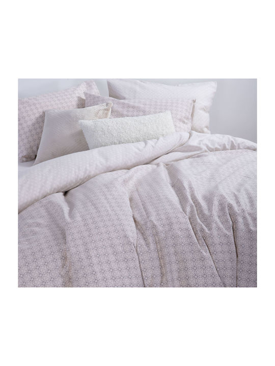 Nef-Nef Homeware Сет Чаршафи 170x270см. Module Екрю 3бр