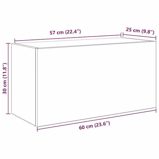 Vidaxl Wall Cabinet