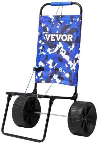 Vevor Transport Trolley Foldable for Weight Load up to 69kg Beige