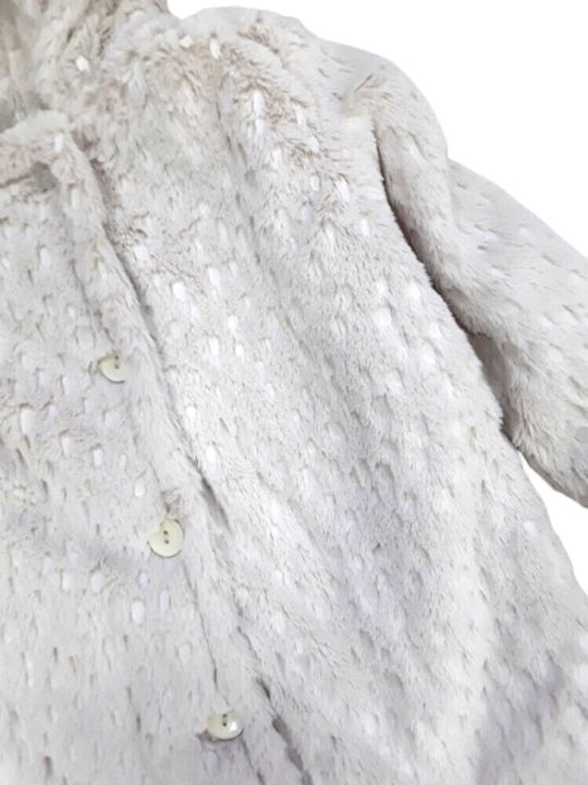 Evita Kids Fur Gray