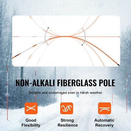 Vevor Vevor Reflektierendes Klebeband in Orange Farbe mit Breite 13cm