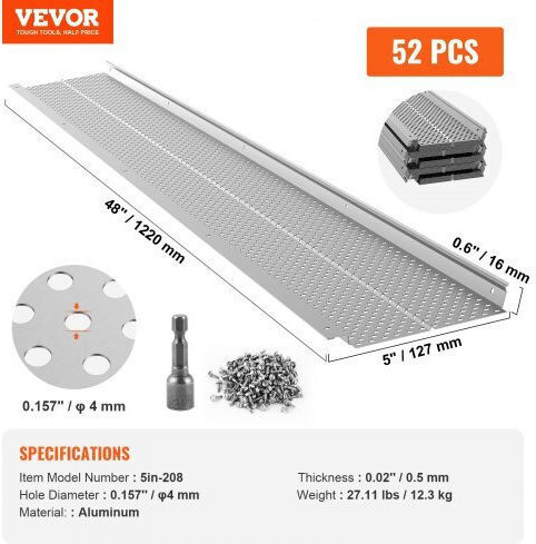 Vevor TGGBLYC520852QX0DV0 Υδρορροή