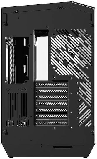 Darkflash DY470 Gaming Midi Tower Κουτί Υπολογιστή με Πλαϊνό Παράθυρο Μαύρο
