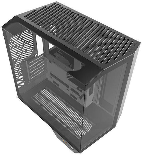 Darkflash DY470 Gaming Midi Tower Κουτί Υπολογιστή με Πλαϊνό Παράθυρο Μαύρο