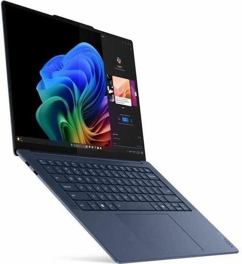 Lenovo Yoga Slim 7 14Q8X9 14.5" OLED Touchscreen (Snapdragon-X Elite X1E-78-100/16GB/1TB SSD/W11 Pro) Cosmic Blue (FR Tastatur)