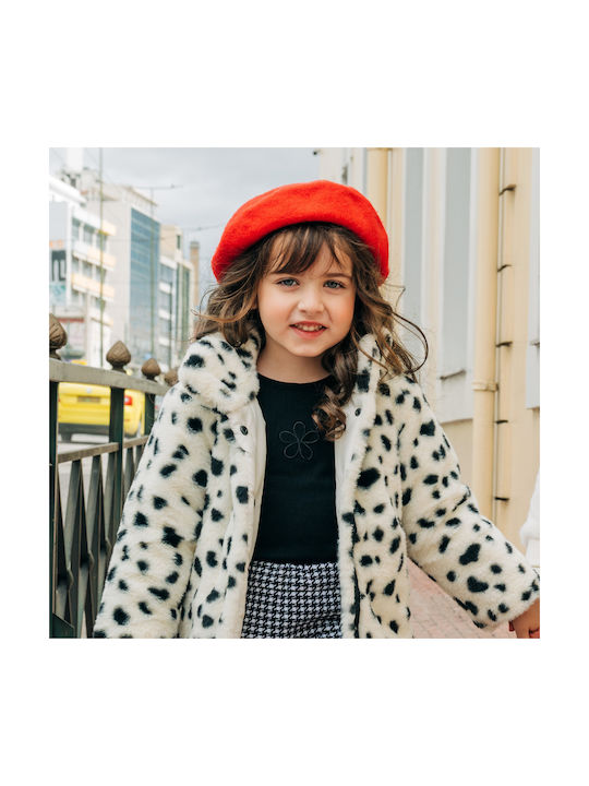 Energiers Kids Fur Coat Multicolored