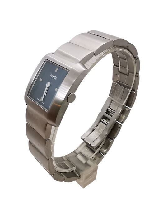 Alfex Damen Uhr mit Silber Metallarmband