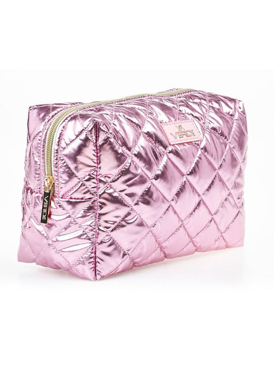 Verde Toiletry Bag in Pink color