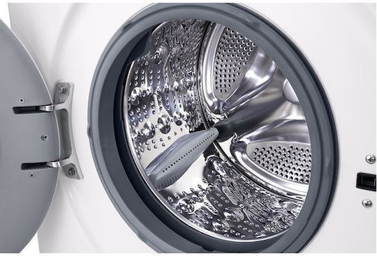 LG Washing Machine 8kg with Steam Technology 1400 Rounds 6 Motion F4X1008NWK