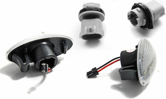 Auto 233385 LED Blitz Grand Vitara Swift SX4 Jimny Nissan Juke Leaf Micra Qashqai Note X-trail Qube Opel Agila Dynamisches Rauch-Set 2 Stück