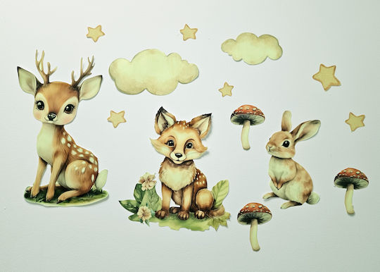 Decowalls Kids Glow-in-the-Dark Wall Sticker 60x120cm
