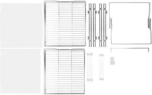 Vevor Vevor Tischständer Inox 40.64x53.34cm Silber