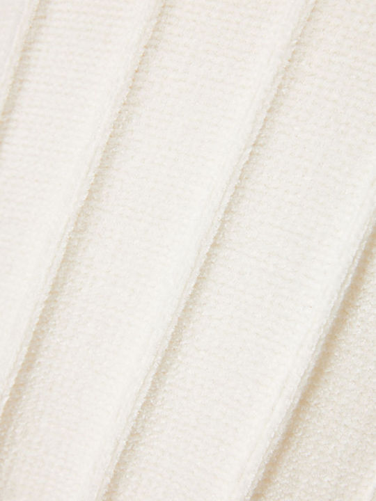 Mini Φόρεμα Πλεκτό Off White