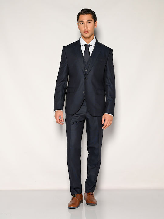 Sogo Men's Suit Blue