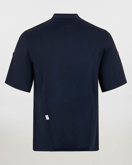 Velilla Σακάκι Σεφ 100% Microfiber Μπλε