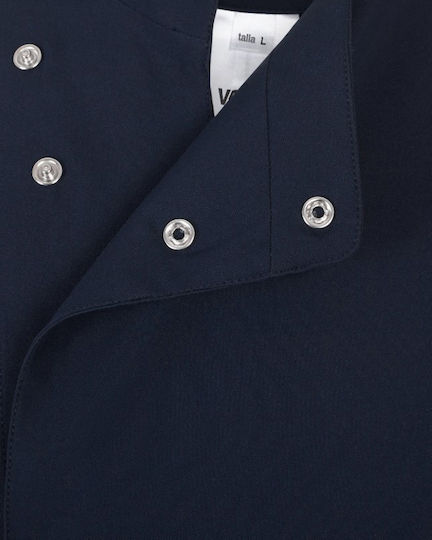 Velilla Σακάκι Σεφ 100% Microfiber Μπλε