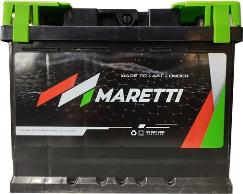 Batterie Auto Maretti E50 mit Kapazität 50Ah