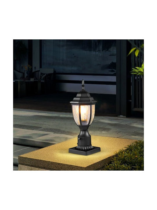 Vevor Vevor Außenstehlampe 100W Für E27 Lampenbirnensockel Schwarz