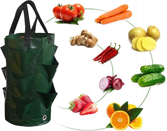 Pot Cascade Vegetables Hanging Truscumbers Poodle Pockets 35cm