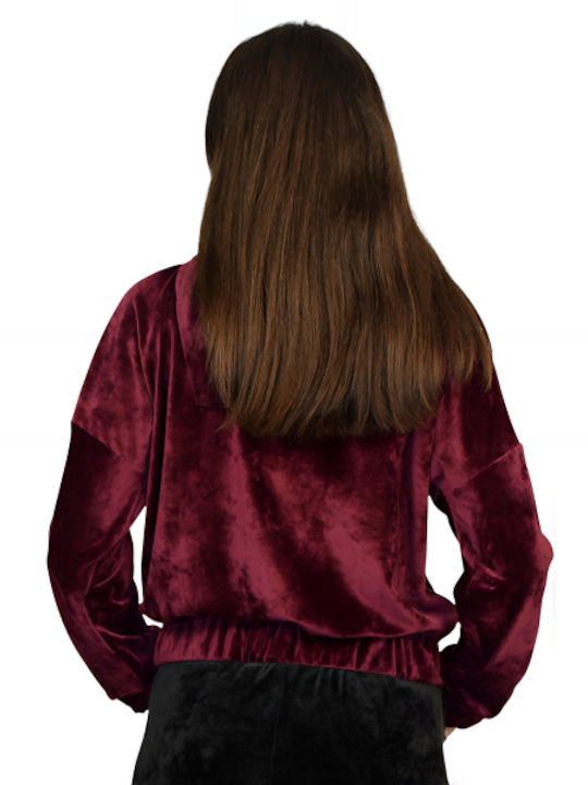 Morena Spain Women's Cardigan Bordeaux