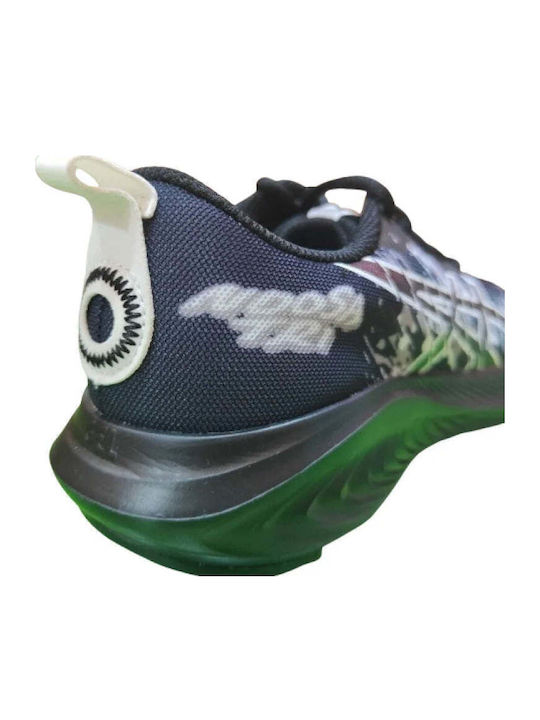 Gel-noosa Tri 16 Gs Kids Sports Shoes Running with Laces Black