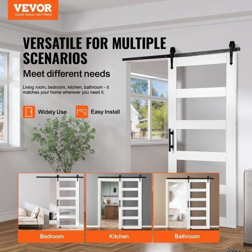 Vevor Mechanismus für Schiebeholztür 106.68cm