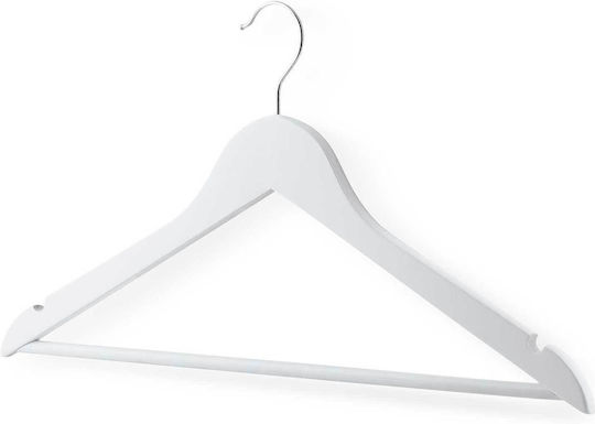 Massido Schrankbügel für Hosen Hölzernes Beige 30Stück