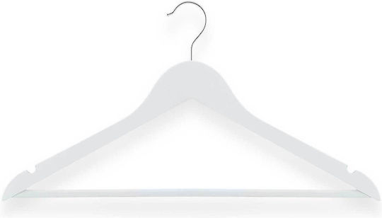Massido Schrankbügel für Hosen Hölzernes Beige 30Stück