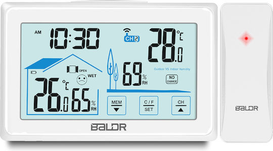 Weather Station Display Bd-910 White