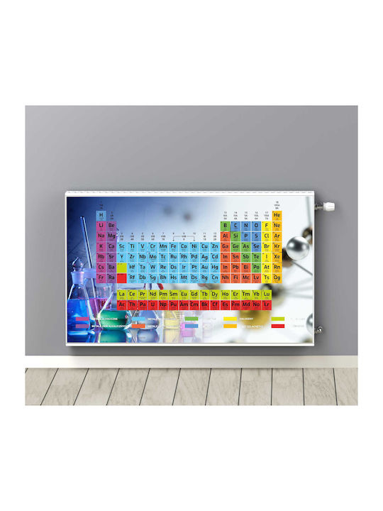 Magnetische Heizkörperabdeckung Periodensystem Heizkörper 60x100cm