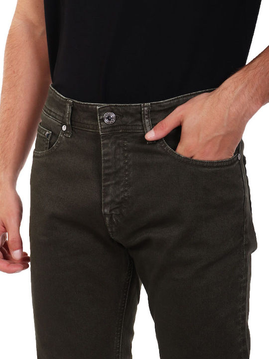 Men's Jeans Pants with Regular Fit Khaki