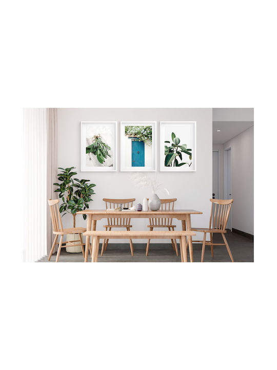 Wandposter Küche Wohnzimmer Natur Kräuter Pflanzen Minimalismus 3x30x40