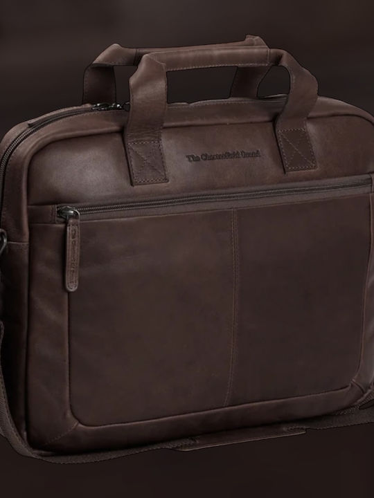 The Chesterfield Brand Τσάντα Ώμου / Χειρός 15.6" Καφέ C40.1033-024