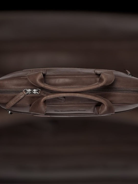 The Chesterfield Brand Τσάντα Ώμου / Χειρός για Laptop 15.6" σε Καφέ χρώμα C40.1033-024