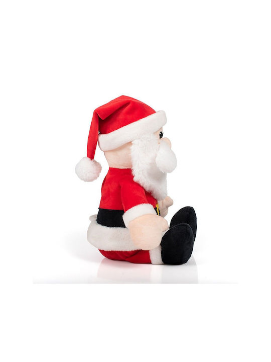 Plüsch Dekorativer Weihnachtsmann Rot