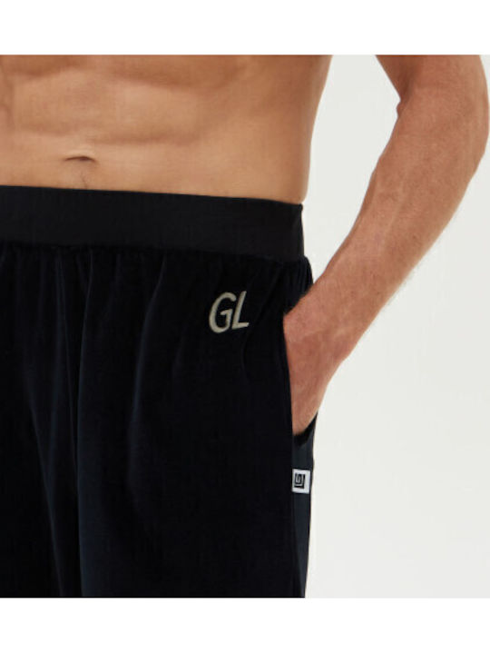 Guy Laroche Men's Winter Velvet Pajamas Set Khaki/black