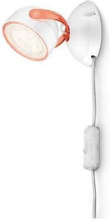 Philips Μονό LED Θερμό Λευκό Σποτ σε Κόκκινο Χρώμα Philips Μονό LED Θερμό Λευκό Σποτ σε Κόκκινο Χρώμα