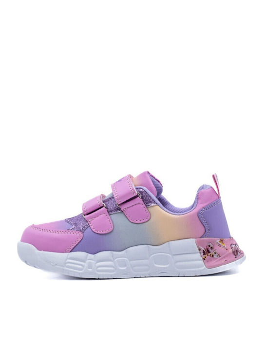Kinder Sneakers mit Klettverschluss Rosa