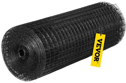 Vevor Plasă De Protecție Balcoane Neagră 1.22x15.24m