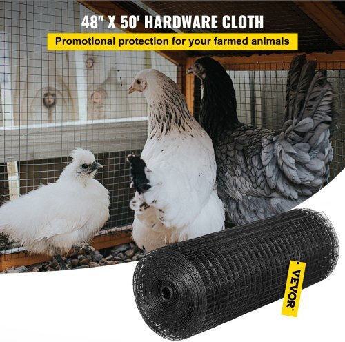 Vevor Plasă De Protecție Balcoane Neagră 1.22x15.24m