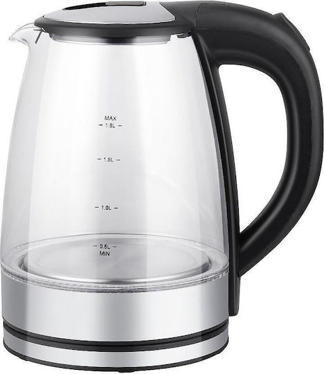 Finlux Βραστήρας 1.8lt 1800W Ασημί